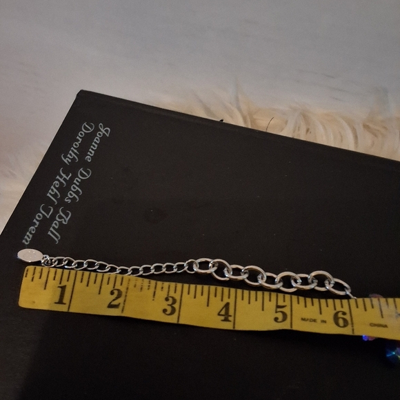 Rainbow Quartz Titanium Iridescent Aura Crystal Necklace - Picture 11 of 12